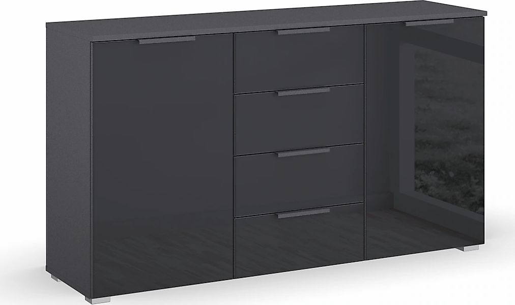 rauch Schubkastenkommode "Sideboard Kommode Kombikommode KOLUNA mit Glasfro günstig online kaufen