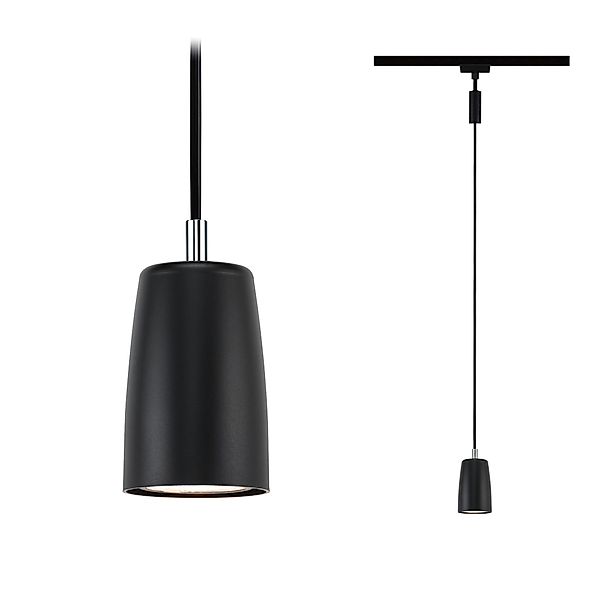 Paulmann "URail Pendel Cover GU10 max. 10W dimmbar 230V Schwarz matt" günstig online kaufen