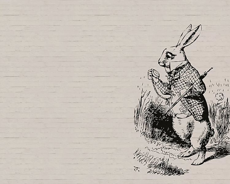 Fototapete "bunny 2" 4,00x2,70 m / Glattvlies Perlmutt günstig online kaufen