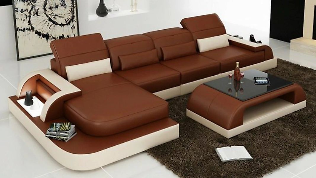 Xlmoebel Ecksofa Moderne Sofagarnitur mit Beleuchtung für das Wohnzimmer, H günstig online kaufen