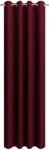 Neutex for you Vorhang "BELMONDO" Ösen 1 Stk. tlg. Uni mit samtiger Oberflä günstig online kaufen