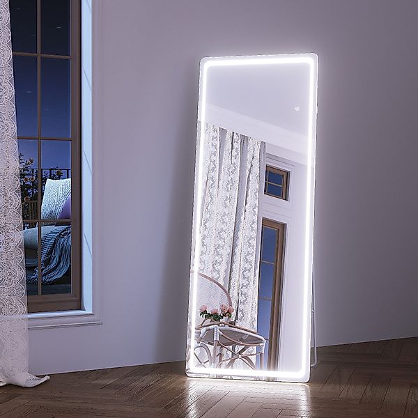 SONNI Wandspiegel Ganzkörperspiegel mit LED Beleuchtung,BxH:600x1600mm, günstig online kaufen