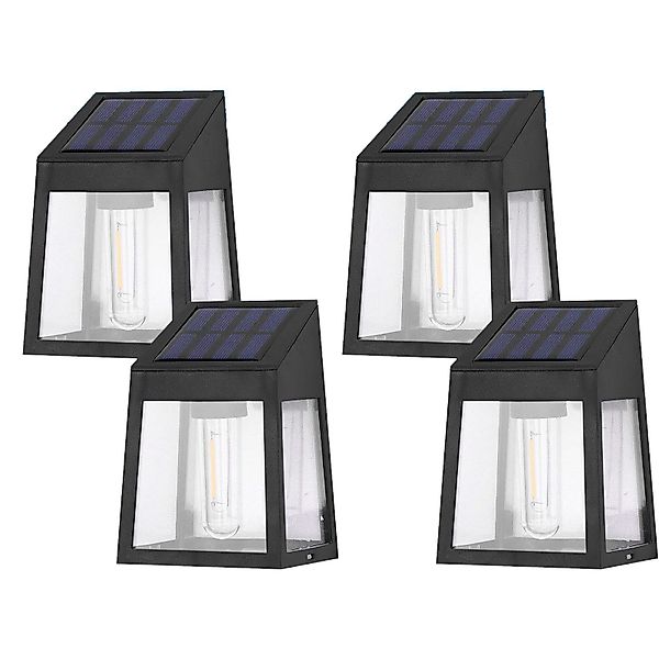 BlingBin LED Solarleuchte Solar Wandleuchte Aussen, günstig online kaufen