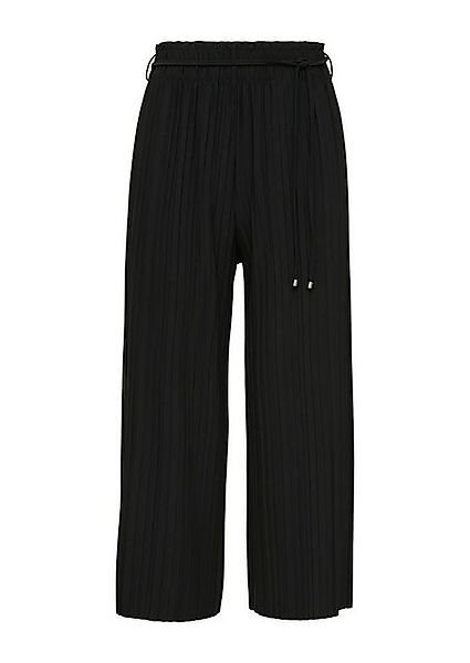 s.Oliver BLACK LABEL Stoffhose – Damen Schlupfhose mit Elastikbund und Bind günstig online kaufen