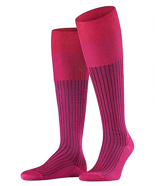 Falke Kniestrümpfe Oxford Pink & Dunkelblau günstig online kaufen