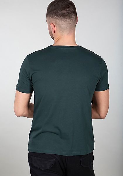 Alpha Industries Rundhalsshirt "BASIC T SMALL LOGO" günstig online kaufen