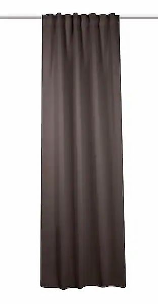 Home Basics Vorhang »BLACKY«, (1 St.), Kombibandschal BLACKY Uni günstig online kaufen