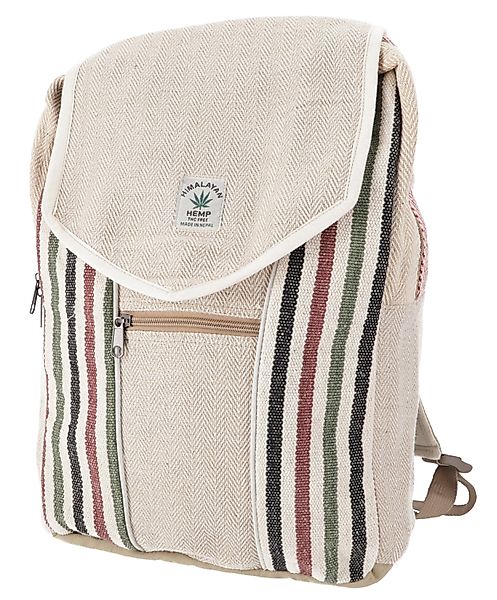 Guru-Shop Freizeitrucksack Ethno Hanf Rucksack gestreift günstig online kaufen