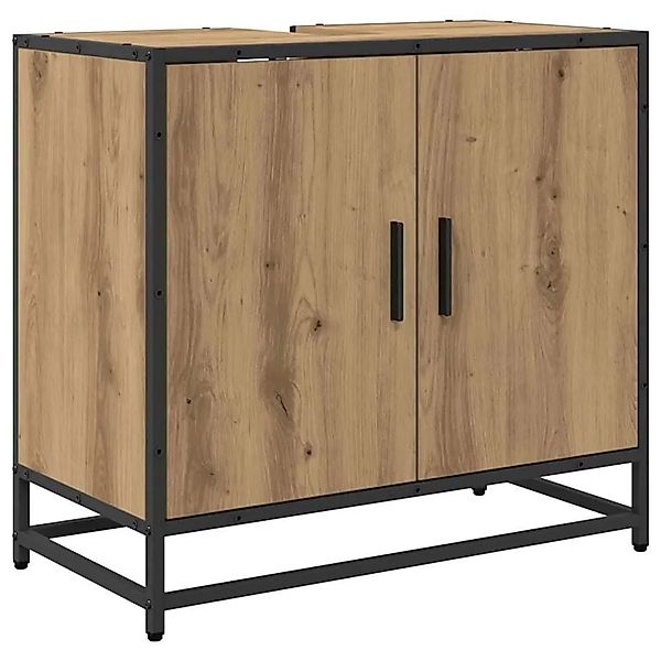 vidaXL Waschbeckenschrank Artisan-Eiche 65 x 33 x 60 cm Holzwerkstoff 88361 günstig online kaufen