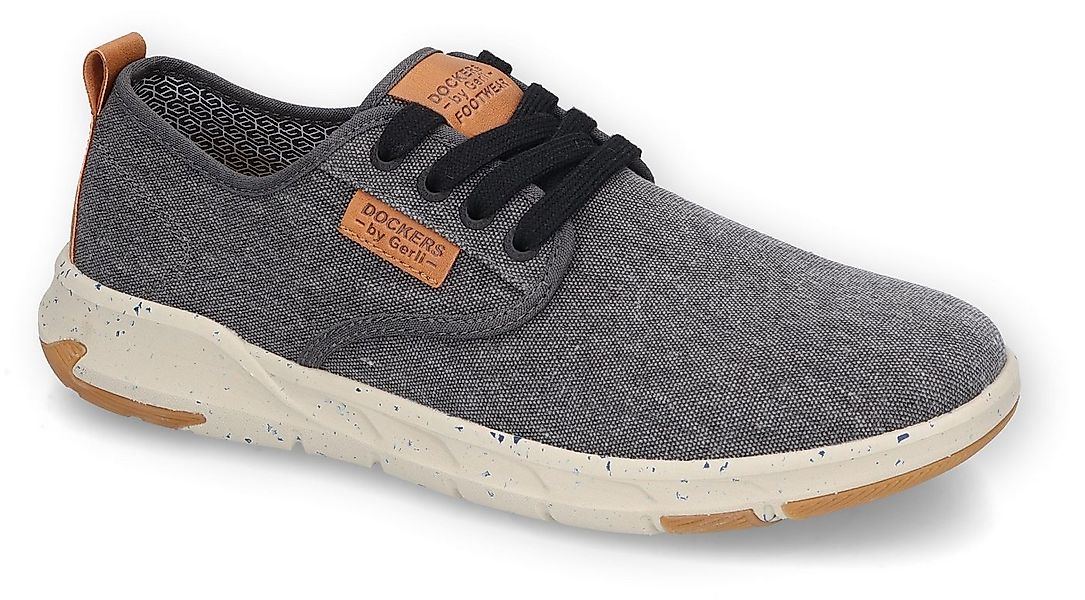 Dockers by Gerli Sneaker, Freizeitschuh, Schnürschuh im Jeans-Look günstig online kaufen