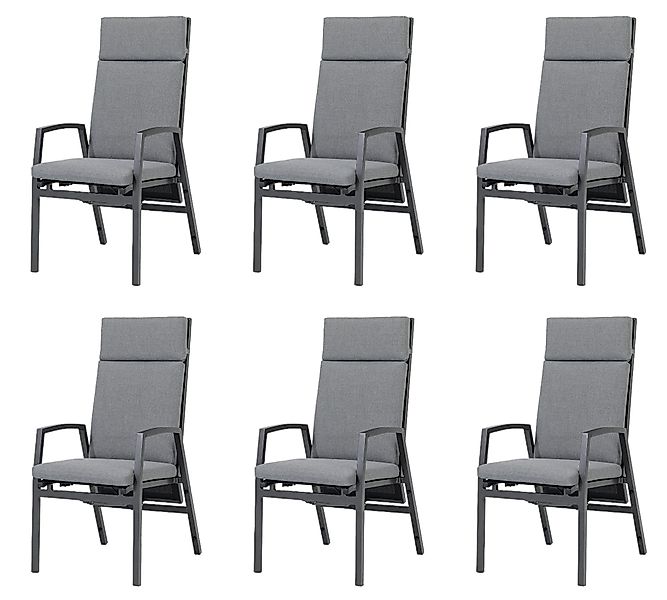 Gardissimo Gartenstuhl 6 er Set Vigo günstig online kaufen