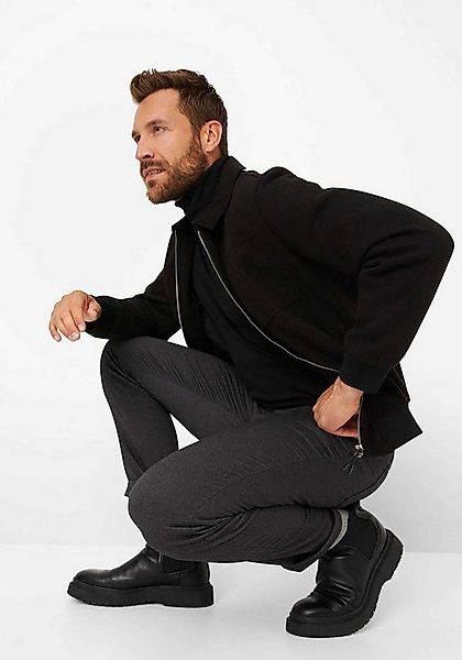 Brax 5-Pocket-Hose CADIZ Wool-Look aus softem Baumwoll-Mischgewebe günstig online kaufen