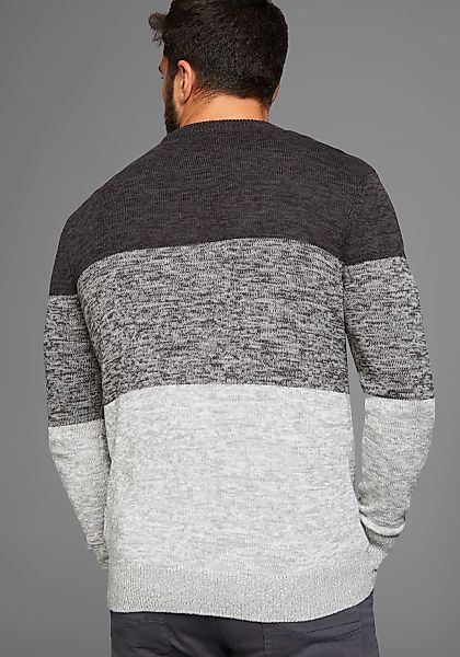Mans World Rundhalspullover "Bis Größe 5 XL" mehrfarbig günstig online kaufen