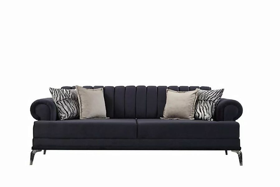 JVmoebel 3-Sitzer Exklusive 3-Sitzer Sofa Modern Holz Wohnzimmer Möbel farb günstig online kaufen