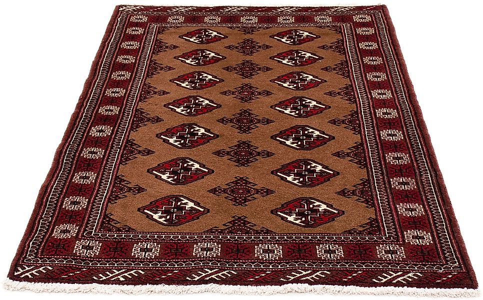 morgenland Orientteppich »Belutsch - 151 x 102 cm - braun«, rechteckig, Woh günstig online kaufen