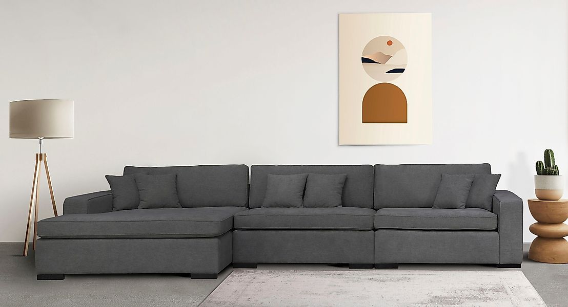 Home affaire Sofa-Eckelement Skara XXL L-Form, günstig online kaufen