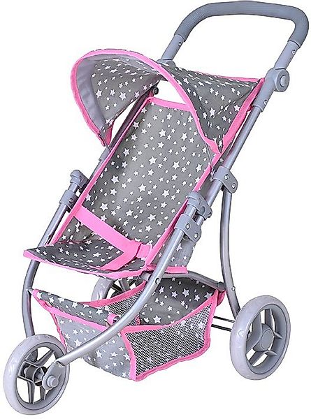 Knorrtoys® Puppenbuggy Lio - Star Grey günstig online kaufen