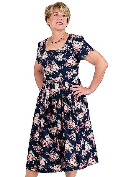 Berwin & Wolff Trachtenkleid Sommerkleid - OTTAVIANA - navy/geblümt günstig online kaufen