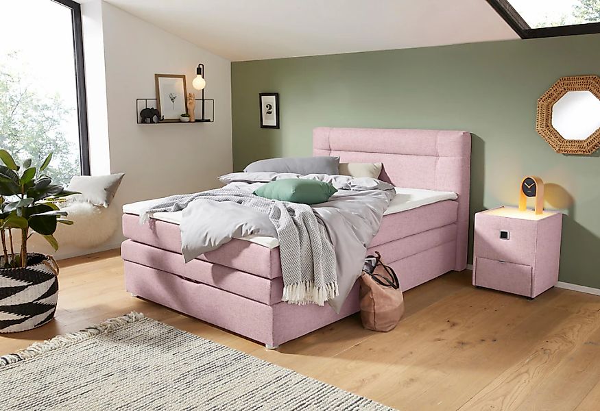 Jockenhöfer Gruppe Boxspringbett "Carmen", mit Bettkasten und Topper, erhäl günstig online kaufen