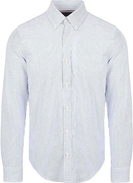 Steppin' Out Hemd Oxford Streifen Hellblau - Größe XL günstig online kaufen