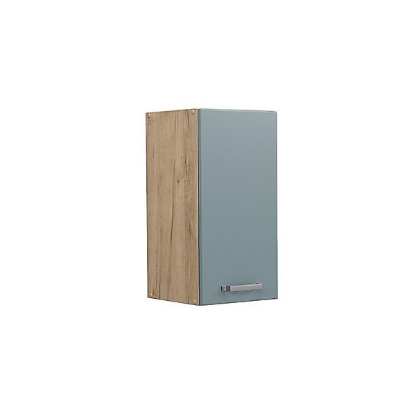 Vicco Hängeschrank R-Line, Blau-Grau/Goldkraft Eiche, 30 günstig online kaufen