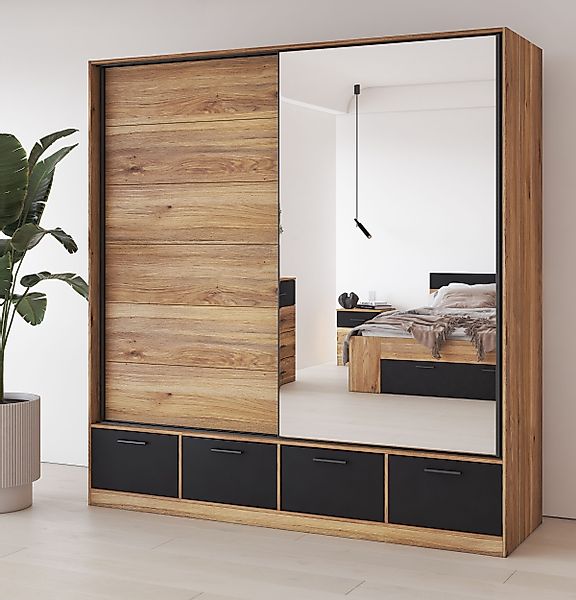 Home affaire Schwebetürenschrank "Faweza,Breite 200 cm, Wäscheschrank incl. günstig online kaufen