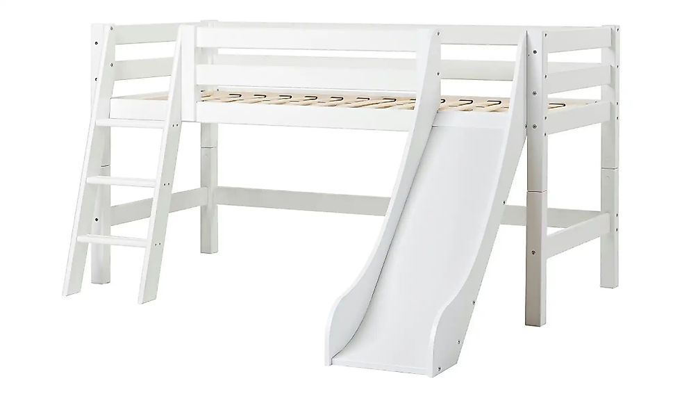 Hoppekids Hochbett  ECO Luxury ¦ weiß ¦ Maße (cm): B: 197 H: 114 Betten > B günstig online kaufen