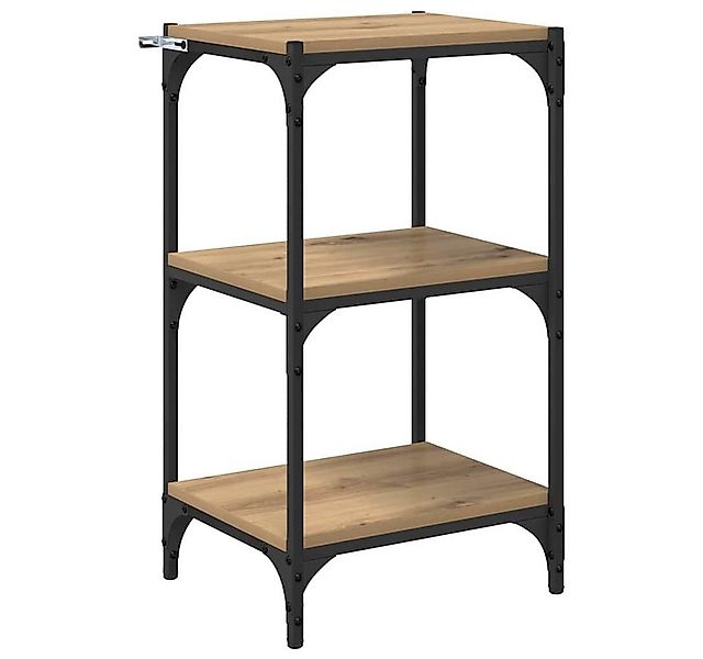 vidaXL Bücherregal Bücherregal Artisan-Eiche 40 x 33 x 70,5 cm Holzwerkstof günstig online kaufen