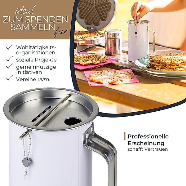 HMF Spardose Spendenbox mit Griff, Spendendosen günstig online kaufen
