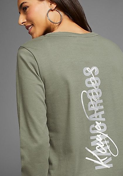 KangaROOS Sweatshirt mit Rückenprint günstig online kaufen