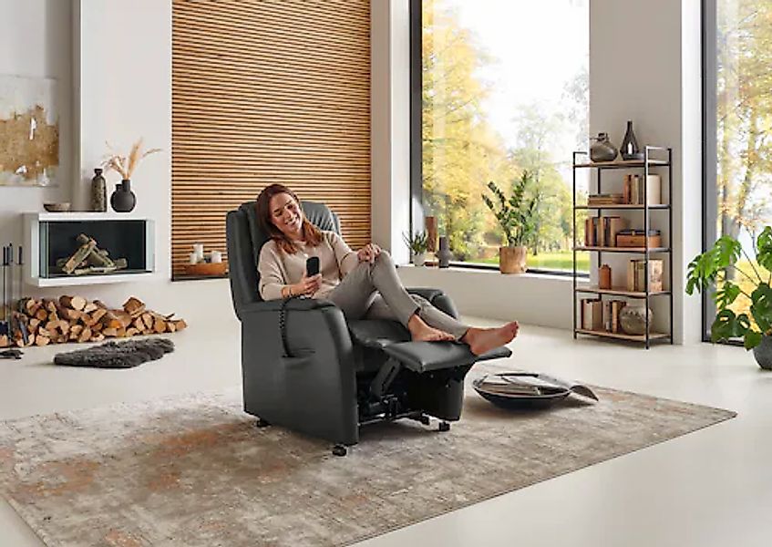 HUKLA Sessel »HU-RV15038« Wahlweise 1- oder 2-motorische Verstellung, inkl. günstig online kaufen