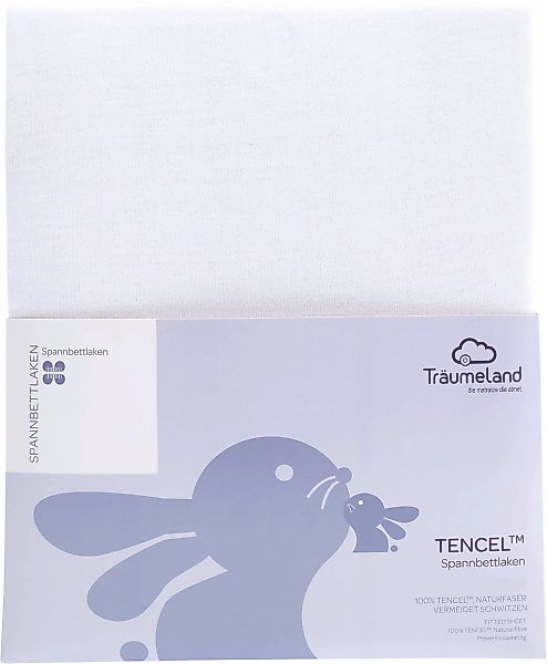 Träumeland Bettlaken "hochwertiges Spannbetttuch aus Tencel" Tencel sorgt f günstig online kaufen