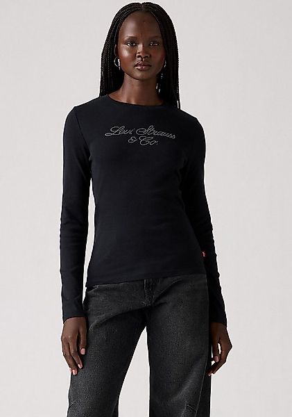 Levi's® Langarmshirt GR ESSENTIAL LS T mit Glitzersteinen günstig online kaufen