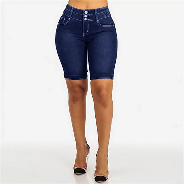 AFAZ New Trading UG Jeansshorts Jeansshorts, geknöpfte, eng anliegende, sch günstig online kaufen