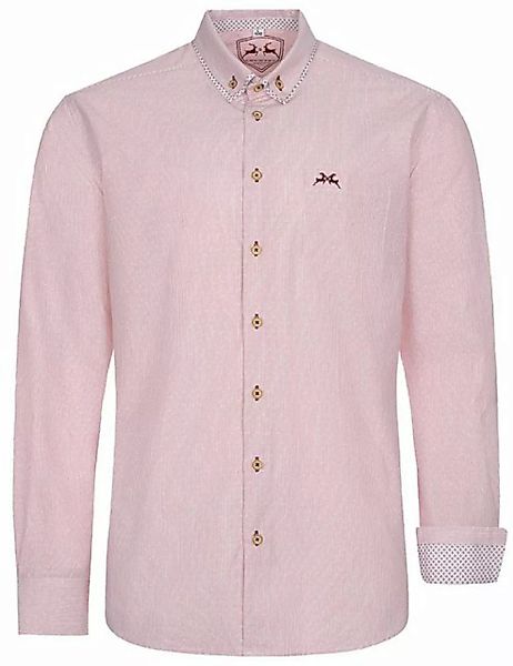 Maddox Trachtenhemd MADDOX Trachtenhemd Button Down Kragen - Hemd-58 günstig online kaufen