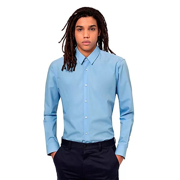 Hugo Vidal Shirt 40 Light / Pastel Blue günstig online kaufen
