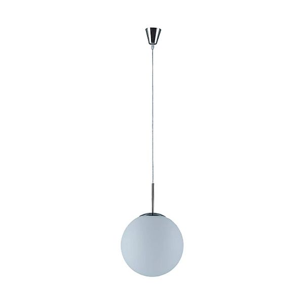 Lindby Pendelleuchte Marike 9621453 Modern in Weiß aus Glas 1-flammig E27 W günstig online kaufen