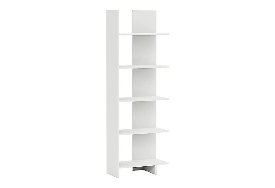 en.casa Bücherregal, »Vireftere« 176 x 62 x 29 cm mit 5 Ablagen Weiß günstig online kaufen