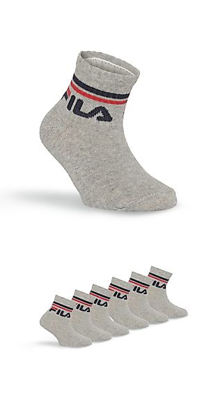 Fila Kurzsocken "JUNIOR UNISEX QUARTER PLAIN SOCKS" 6 Stk. tlg. mit eingest günstig online kaufen