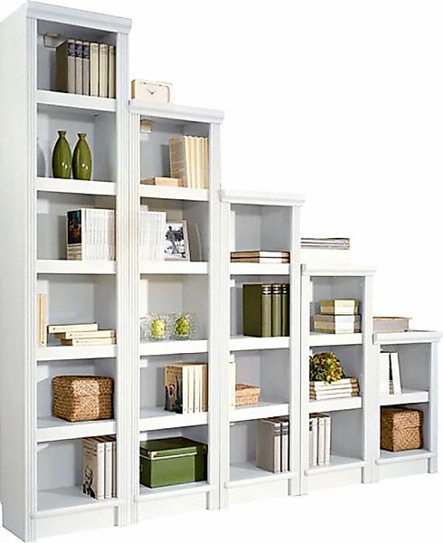 Home affaire Bibliothek "Soeren Stege" 5 Stk. tlg. Aus Massiver Kiefer günstig online kaufen