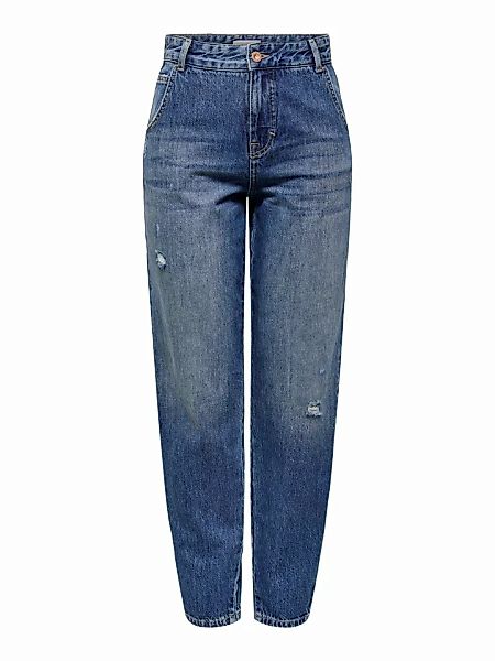 ONLY Onltroy Carrot Ank Noos High Waist Jeans Damen Blau günstig online kaufen