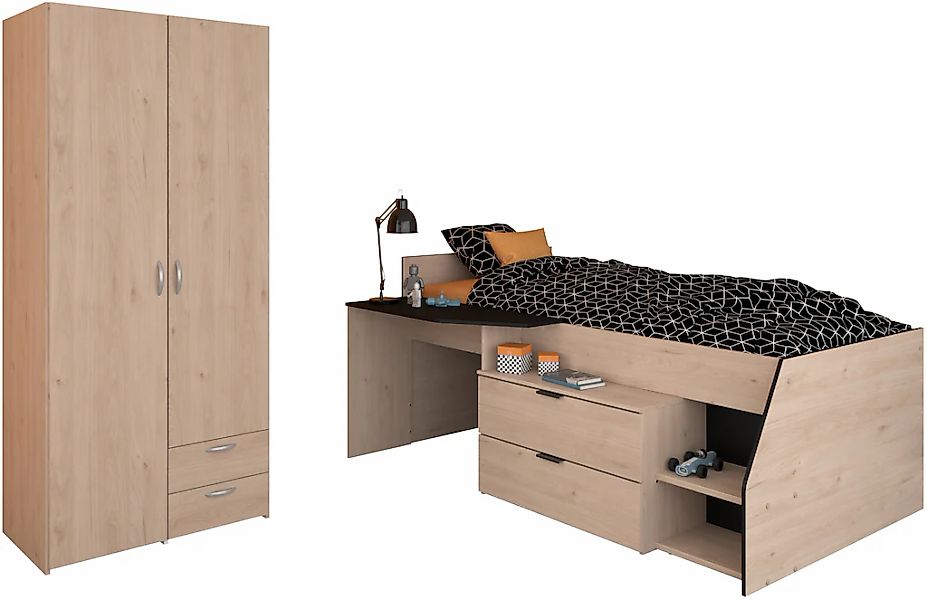 Parisot Jugendzimmer-Set "Milky 22" Set, 2 tlg. günstig online kaufen