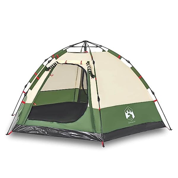 vidaXL Kuppelzelt Campingzelt 4 Personen Grün günstig online kaufen