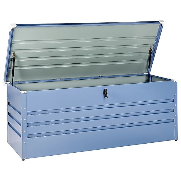 Beliani Truhe CEBROSA Blau 70x165x67 günstig online kaufen