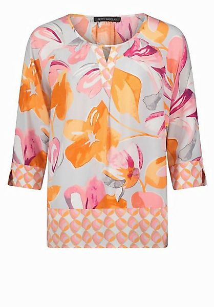 Betty Barclay Blusentop Bluse Lang 3/4 Arm, Grey/Rosé günstig online kaufen