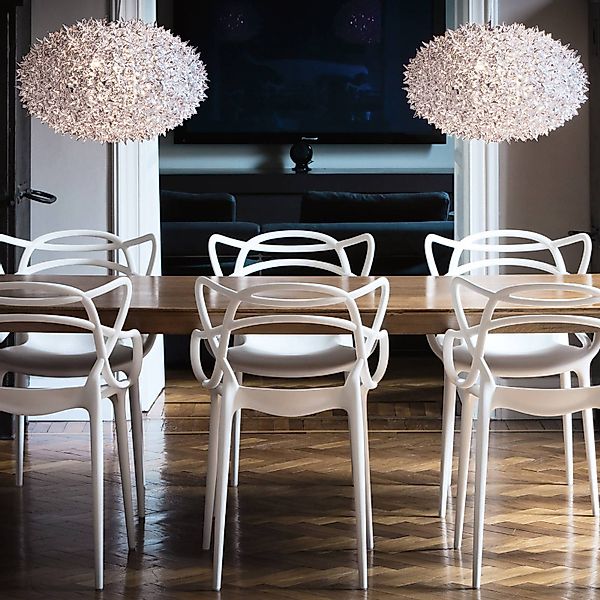 Kartell Bloom S1 LED-Hängeleuchte G9, transparent günstig online kaufen