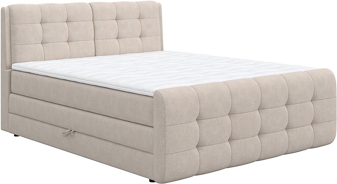 COTTA Boxspringbett "Fort mit Bettkasten, inkl. Topper", erhältlich in vers günstig online kaufen