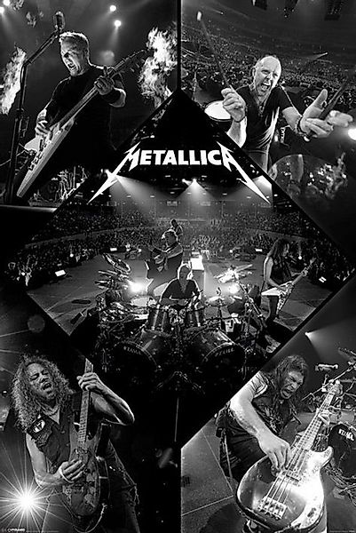 PYRAMID Poster Metallica Poster Live 61 x 91,5 cm günstig online kaufen