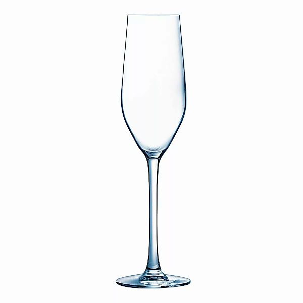 Abgeplattetes Glas Champagner Und Cava Arcoroc Mineral Glas 160 Ml günstig online kaufen