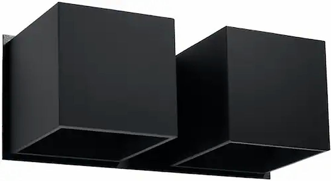 SOLLUX lighting Wandleuchte »QUAD«, 2 flammig, Leuchtmittel G9   ohne Leuch günstig online kaufen